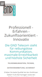 Mobile Screenshot of gnd.de